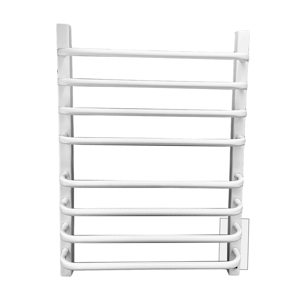 Toalheiro Termico Grande Branco 110V Fio Oculto Esquerdo