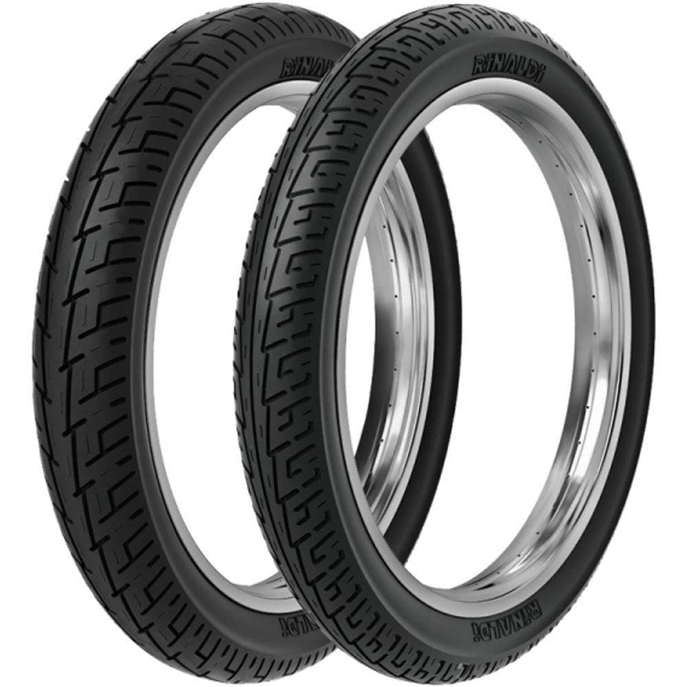Par Pneus 90/90-18 + 100/90-18 Bs32 Rinaldi