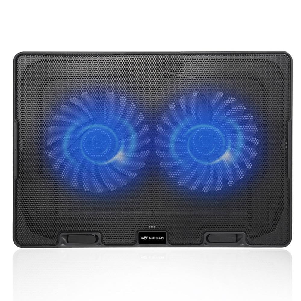 Suporte Para Notebook C3tech NBC-50V2-BK Com Cooler