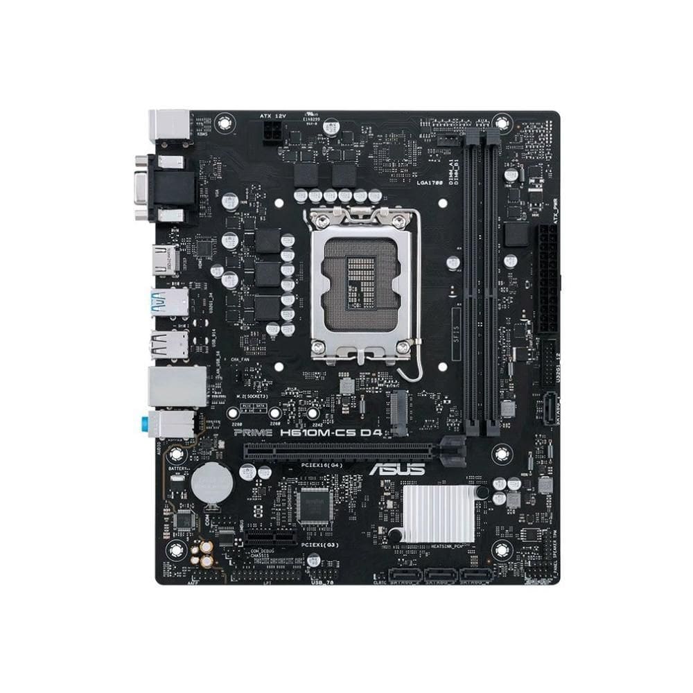 Placa Mãe Asus Prime H610M-CS DDR4 Socket LGA1700