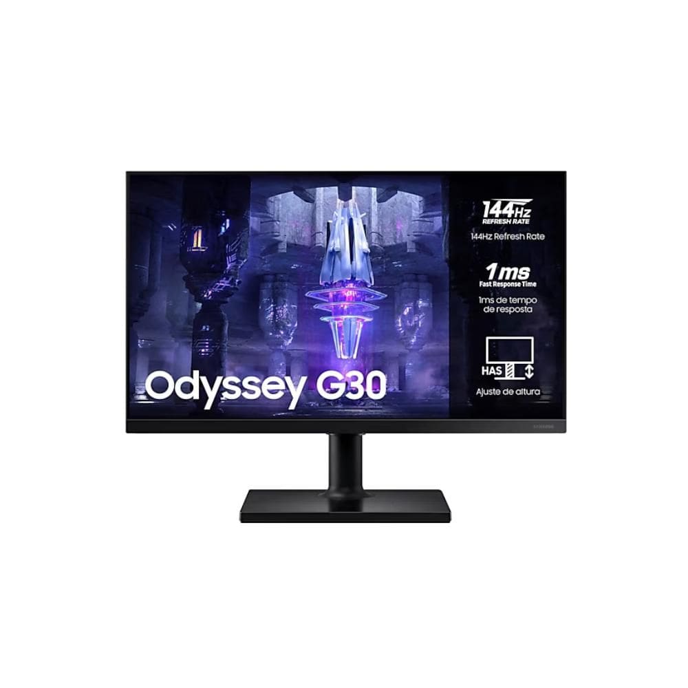 Monitor Gamer 24 Samsung Odyssey G30 LS24BG300ELMZD Full Hd