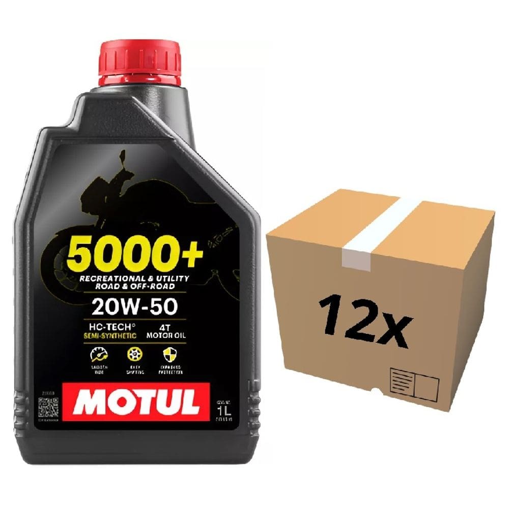Óleo Motor 4t 5000+ 20w50 Motul 12 UN Semissintético