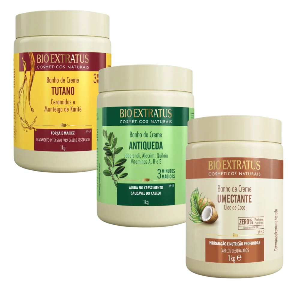 Cronograma Capilar Bio Extratus Fortalecedor 1kg