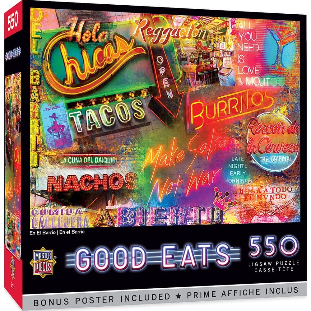 Puzzle Masterpieces En El Barrio 550 peças