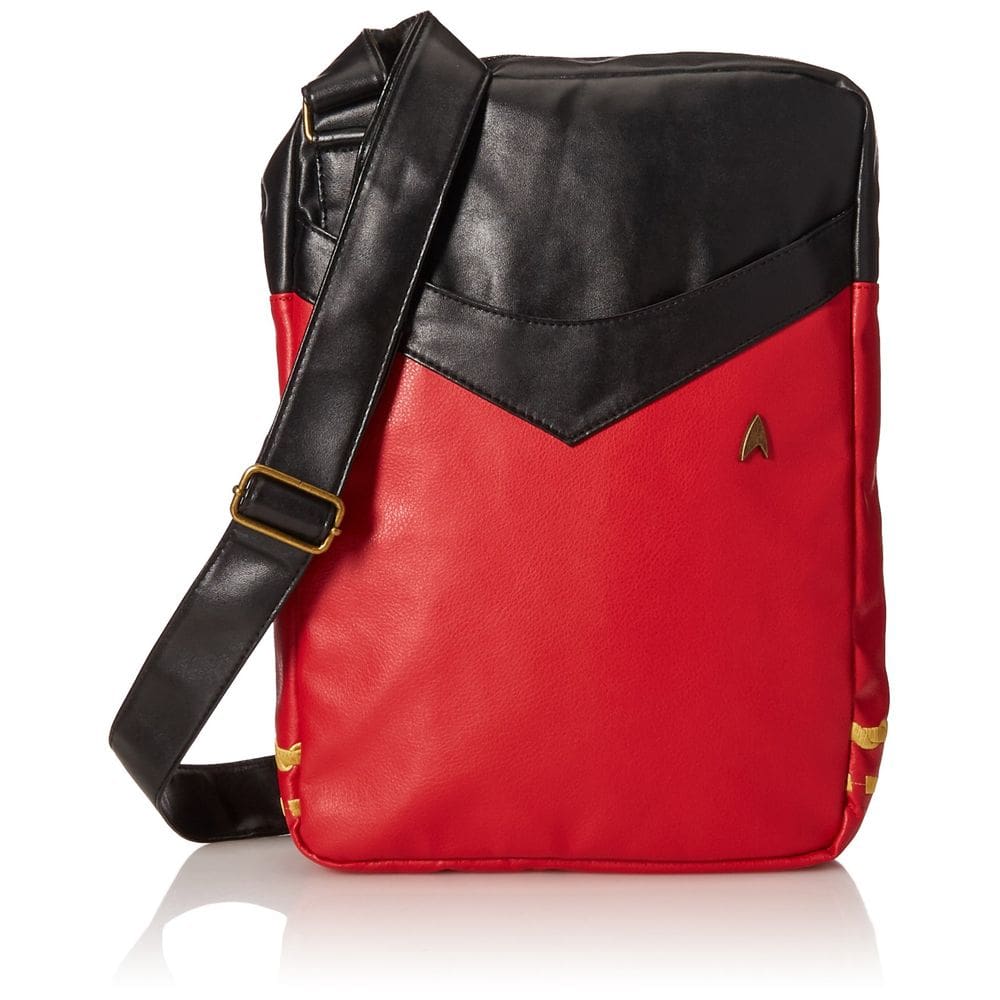 Bolsa para laptop Star Trek autêntico Series Red Uniform 13 polegadas