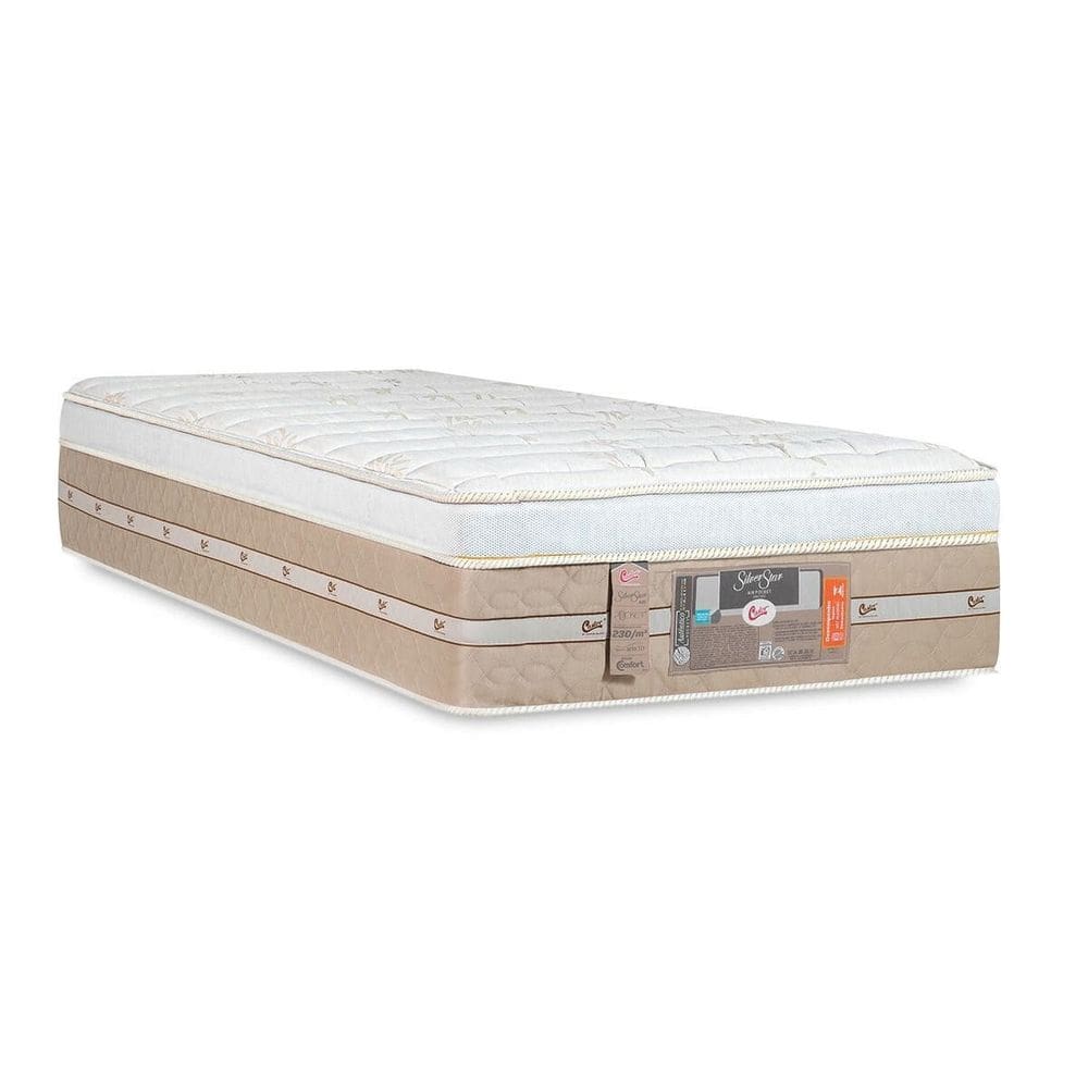 Colchão Solteiro Castor Silver Star Air One Face 78x188x32