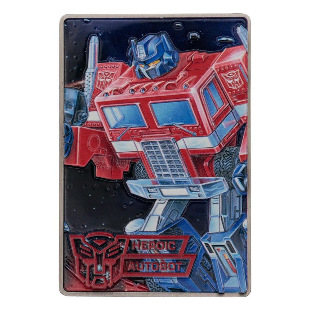Metal Ingot Fanattik Transformers 40º aniversário | Autobots