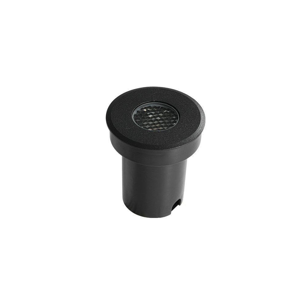 Embutido de Solo Led Nordecor Senf 6843 5W 12° Alto IRC 90 Bivolt Preto 2700K Luz Amarela
