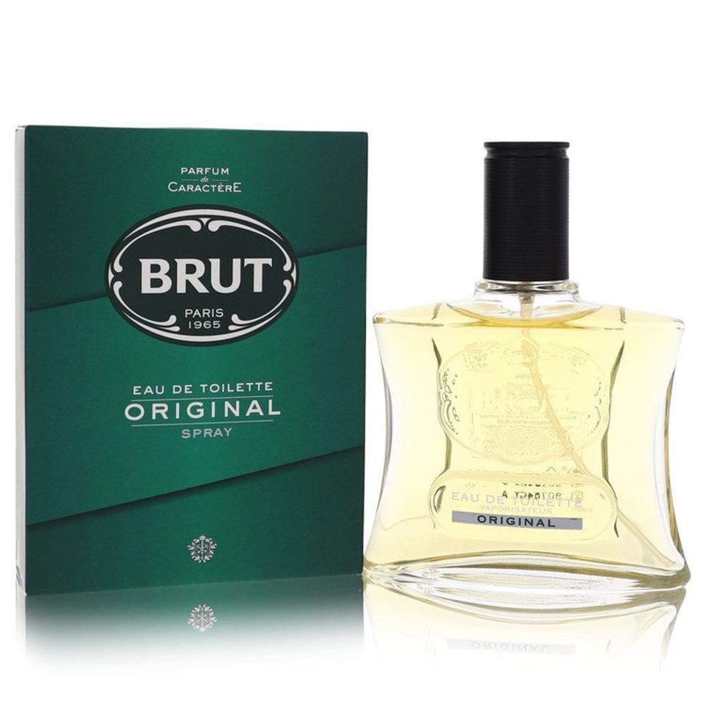 Perfume Masculina Brut Faberge 100 ML Eau De Toilette (autêntico Glass Bottle)
