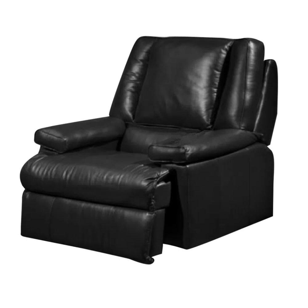 Poltrona Reclinável MH-3678 Herval Estofada sem Massageador Preto K