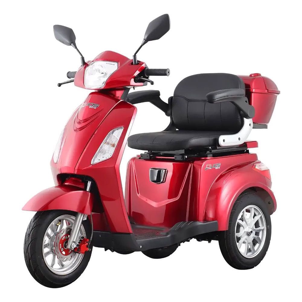 Triciclo Elétrico - Duos Eko-10 1000w - Vermelho - Duos Bikes