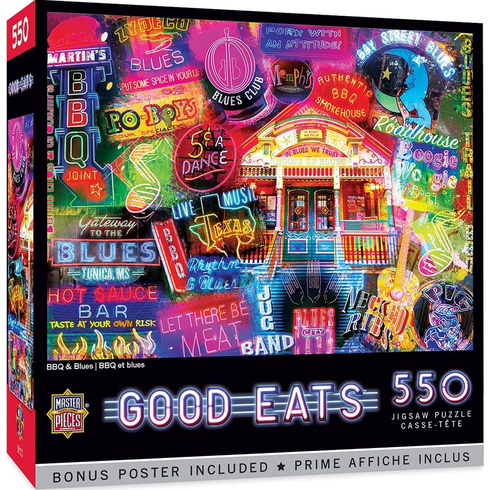 Puzzle MasterPieces BBQ & Blues 550 peças