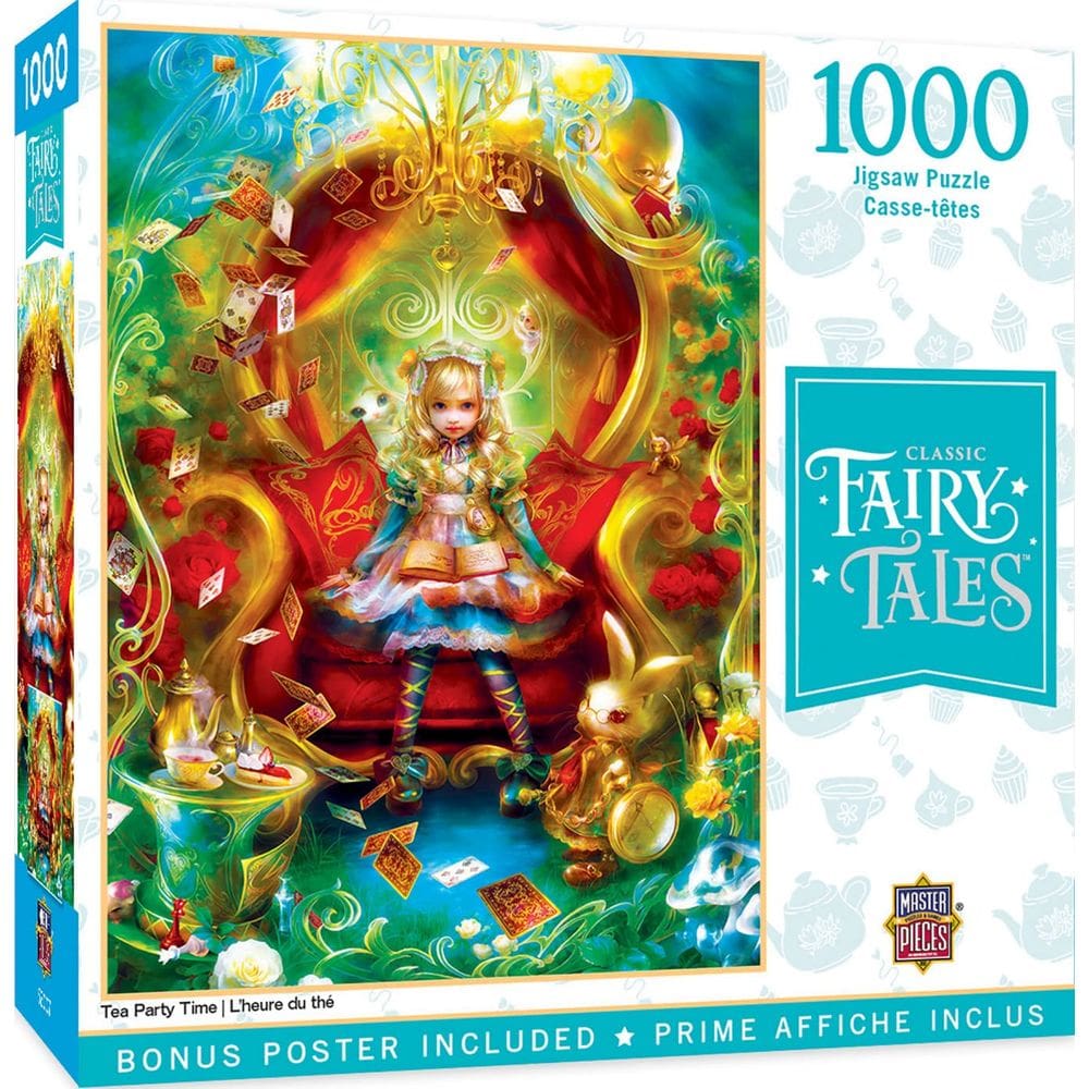 Quebra-cabeça MasterPieces Tea Party Time 1000 peças