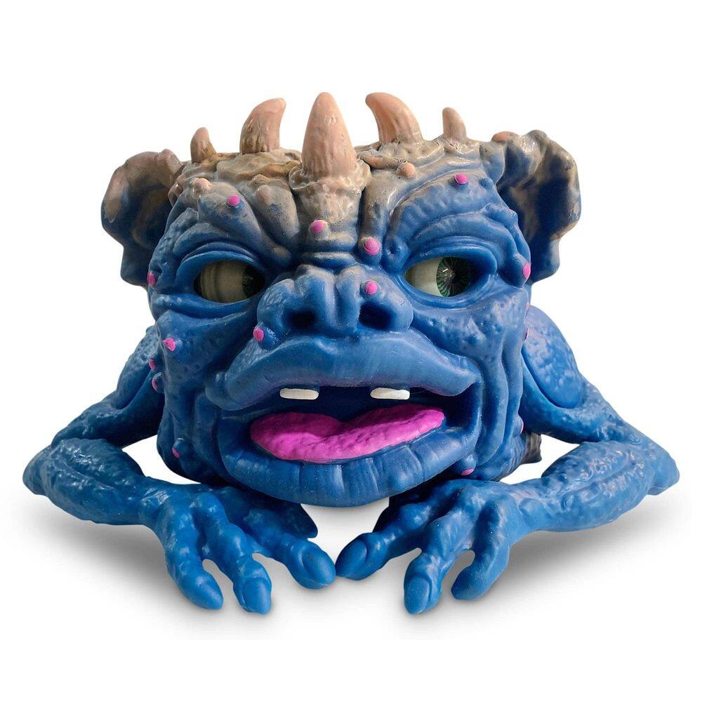 Boneco colecionável Boglins King Wort de 20 cm com pele elástica