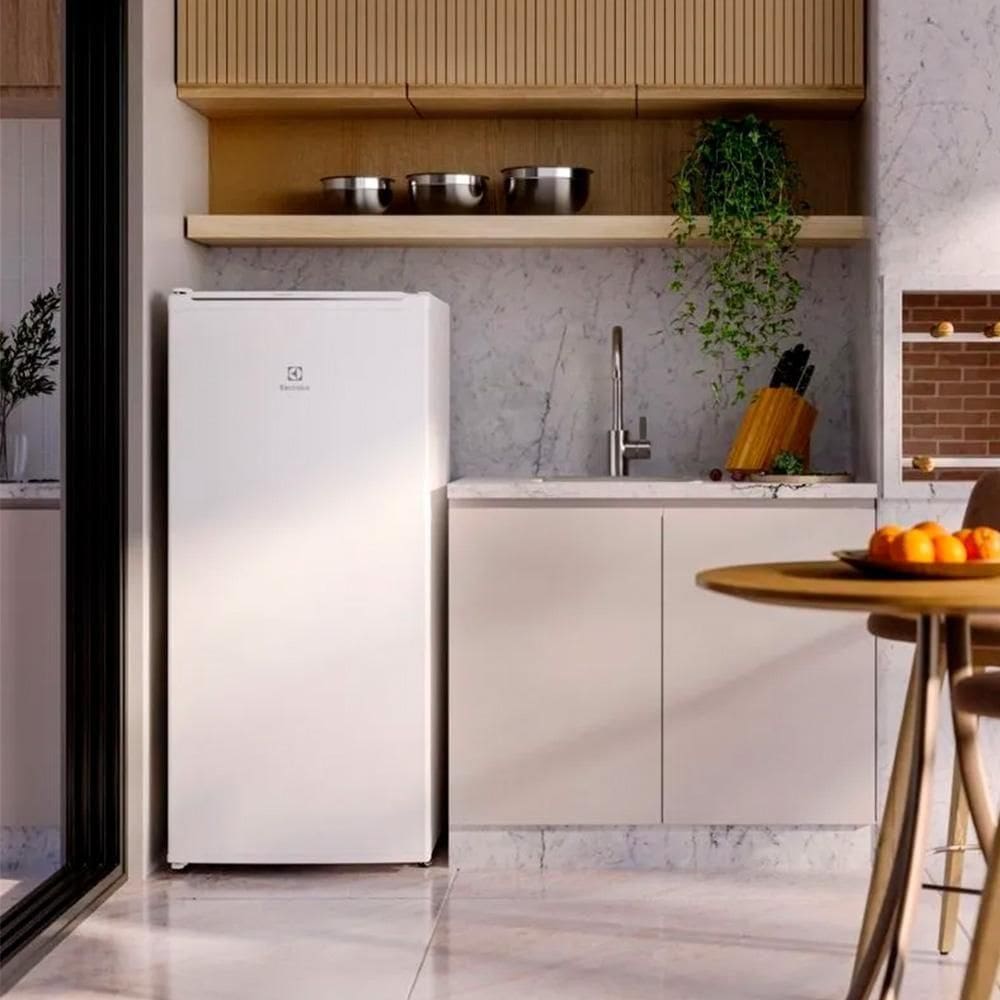 Freezer Vertical Electrolux 1 Porta Reversível E 3 Gavetas | Casas