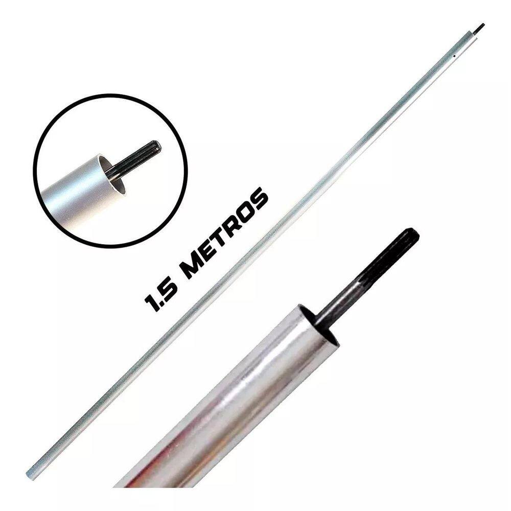 Eixo Cardan 9 Estrias 1550Mm X 8Mm Para Rocadeira | Casas Bahia