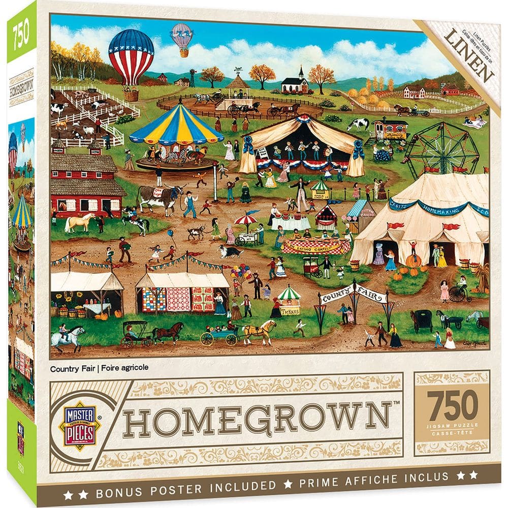 Puzzle MasterPieces Country Fair 750 peças