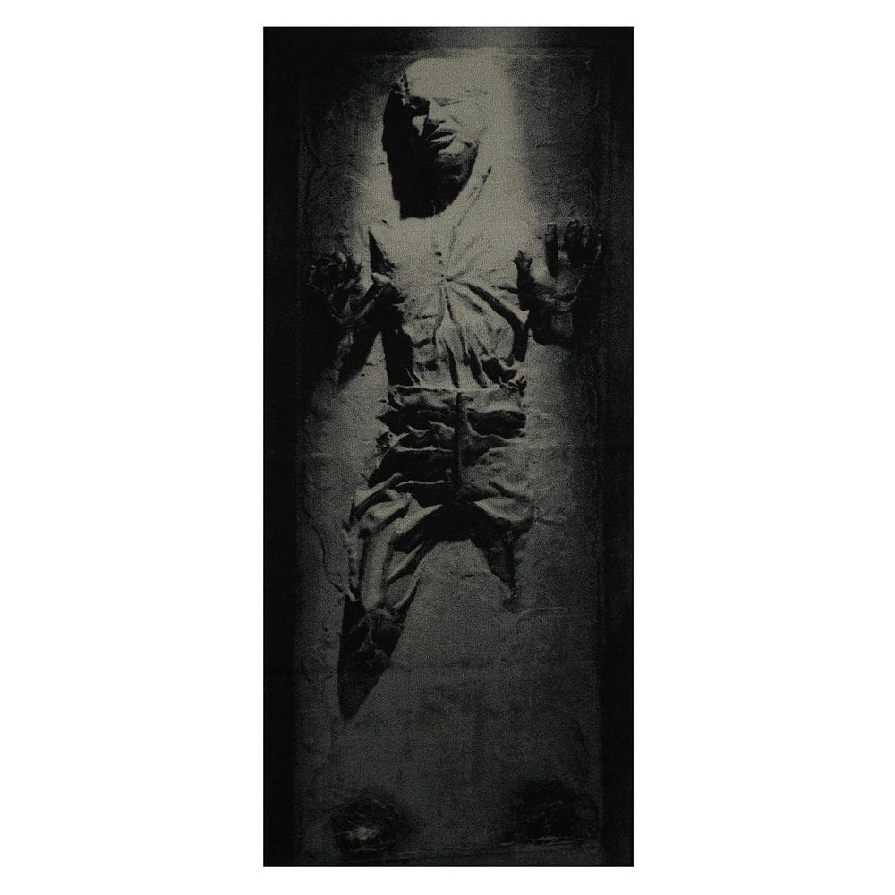 Tapete de área STAR WARS Han Solo em carbonite 99x229cm