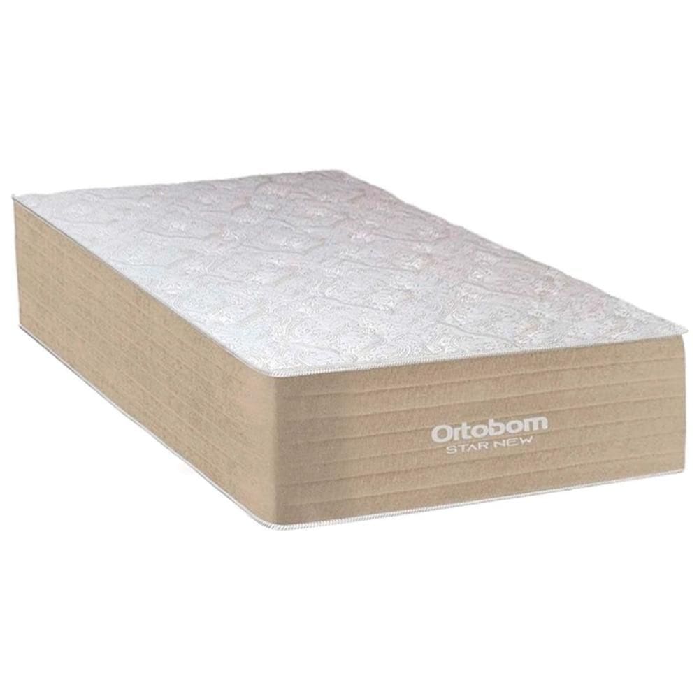 Colchão Solteiro Espuma Viscoelástico Star New D26 Molas Ensacadas (88x188x38) - Ortobom