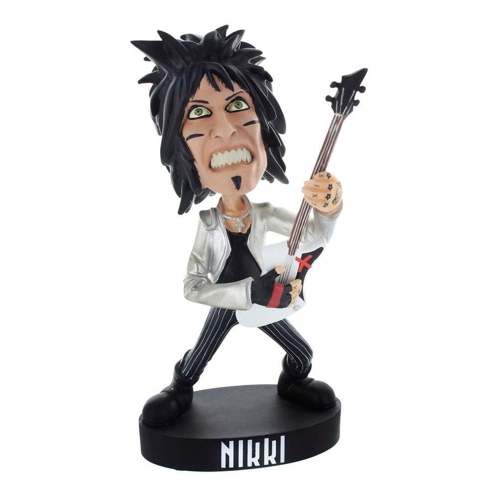 Estátua de Bobblehead Locoape Motley Crue Nikki Sixx 8,5 polegadas
