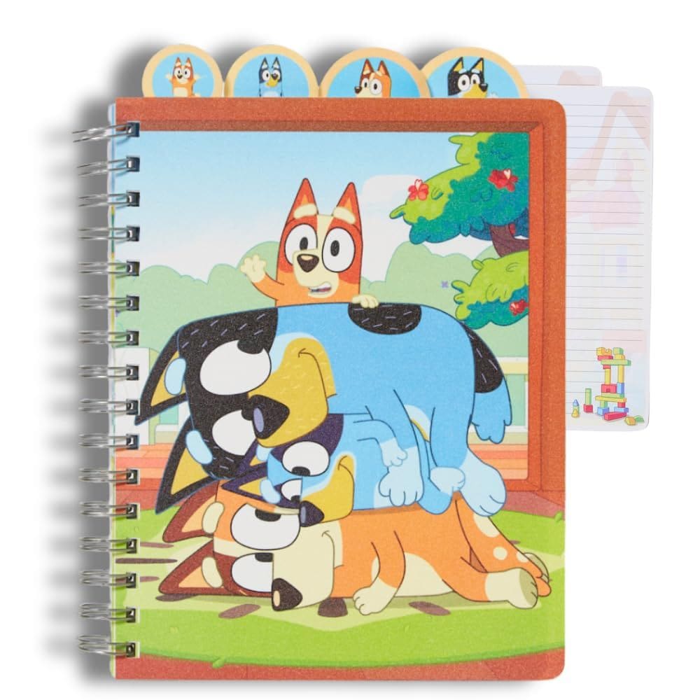 Notebook Innovative Designs Bluey Tab Journal 96 páginas