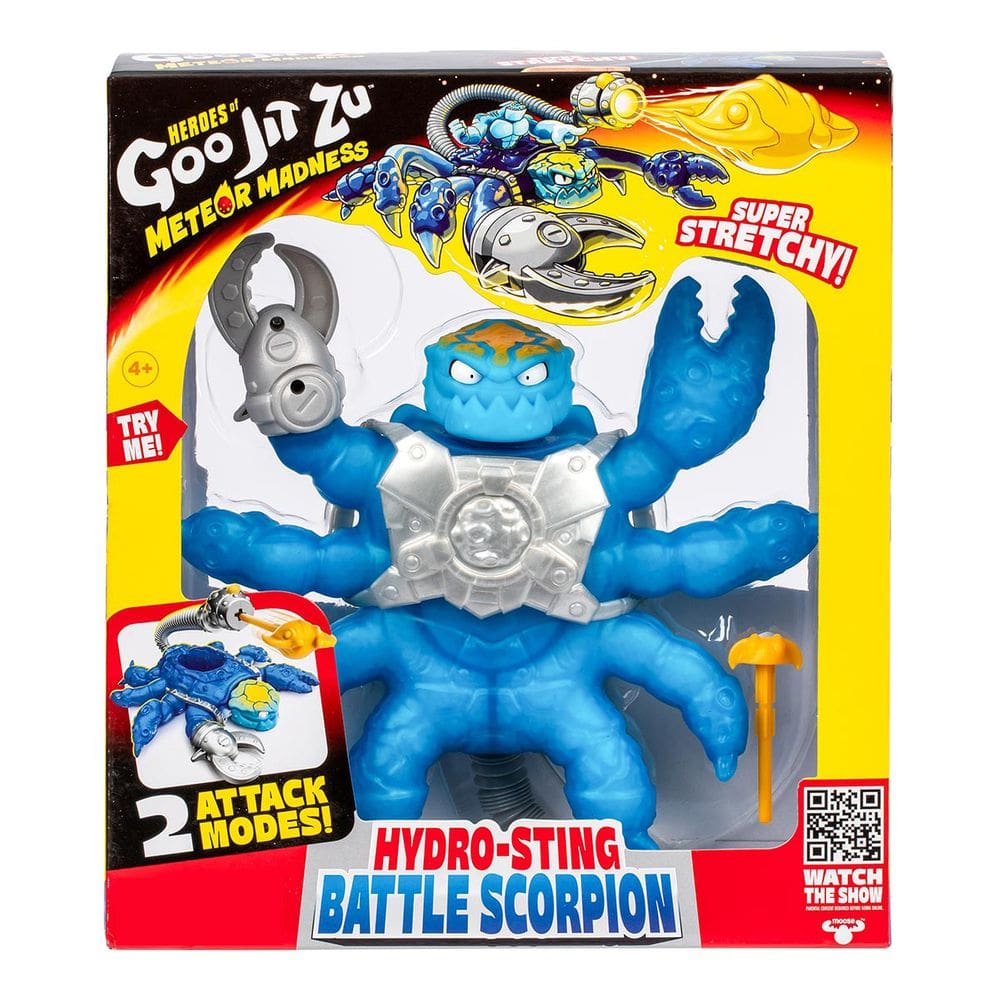 Boneco Herois de Goo Jit Zu Meteor Hydro-Sting Scorpion