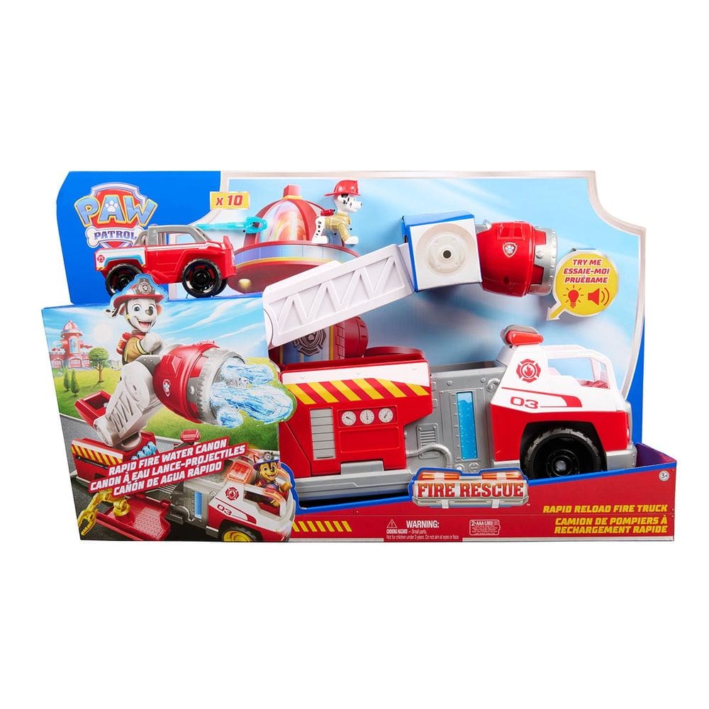 Patrulha Canina - Caminhão De Bombeiro Deluxe Fire Rescue