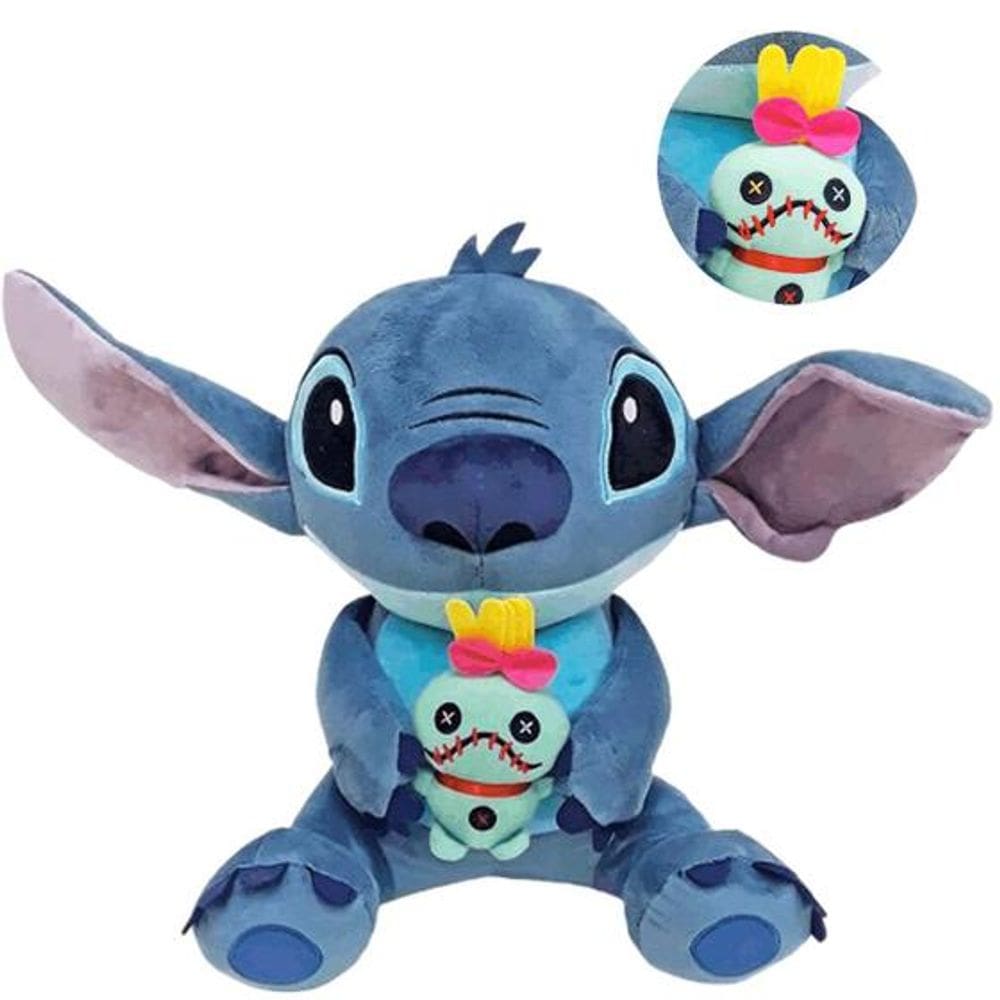 Pelúcia Stitch e Scrump Lilo e Stitch Disney - Fun Divirta se