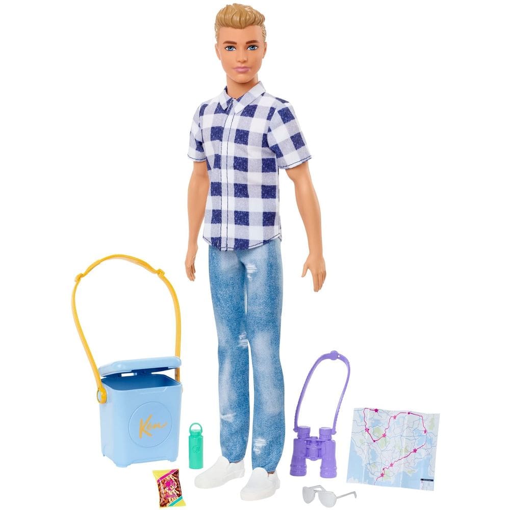 Conjunto de bonecas Barbie It Takes Two Camping com boneca Ken e acessórios