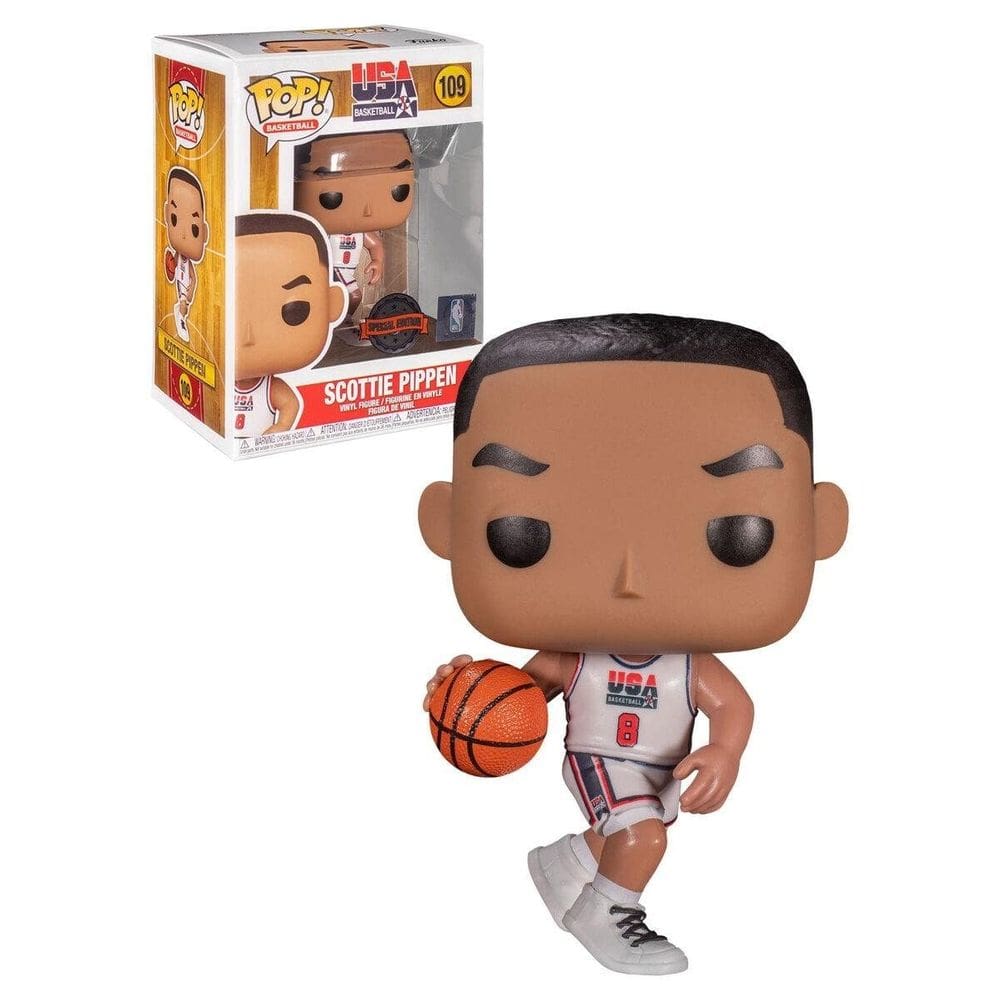 Boneco de ação Funko Pop! Seleção de Jersey de Basquete 1992 dos EUA