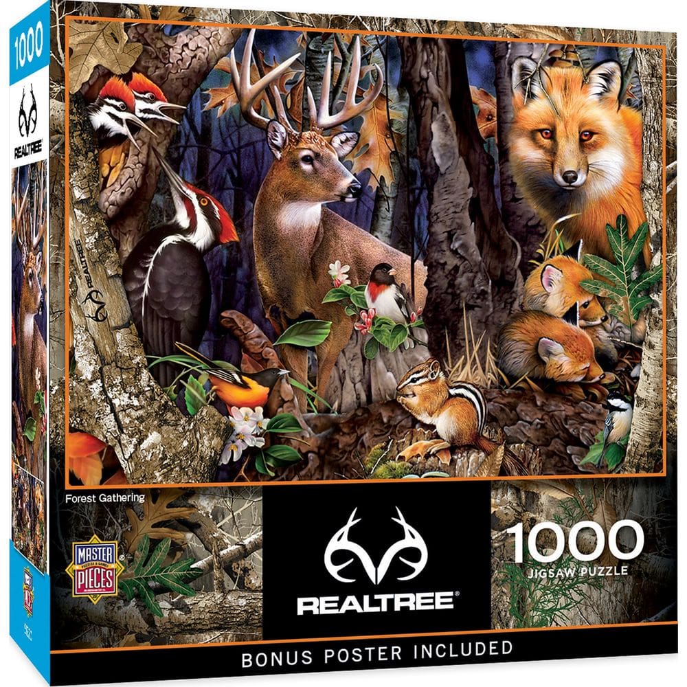 Puzzle MasterPieces Forest Gathering 1000 Pieces