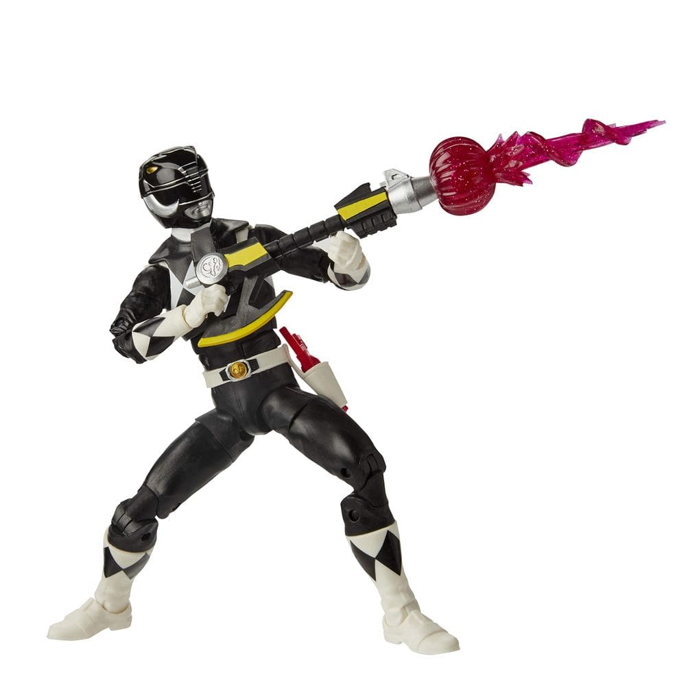 Boneco de ação Power Rangers Lightning Collection 15 cm preto