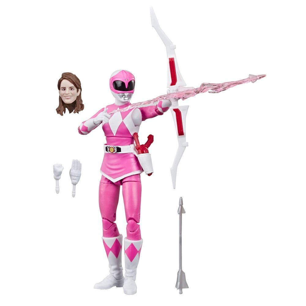 Boneco de ação Power Rangers Lightning Collection 6 Pink Ranger
