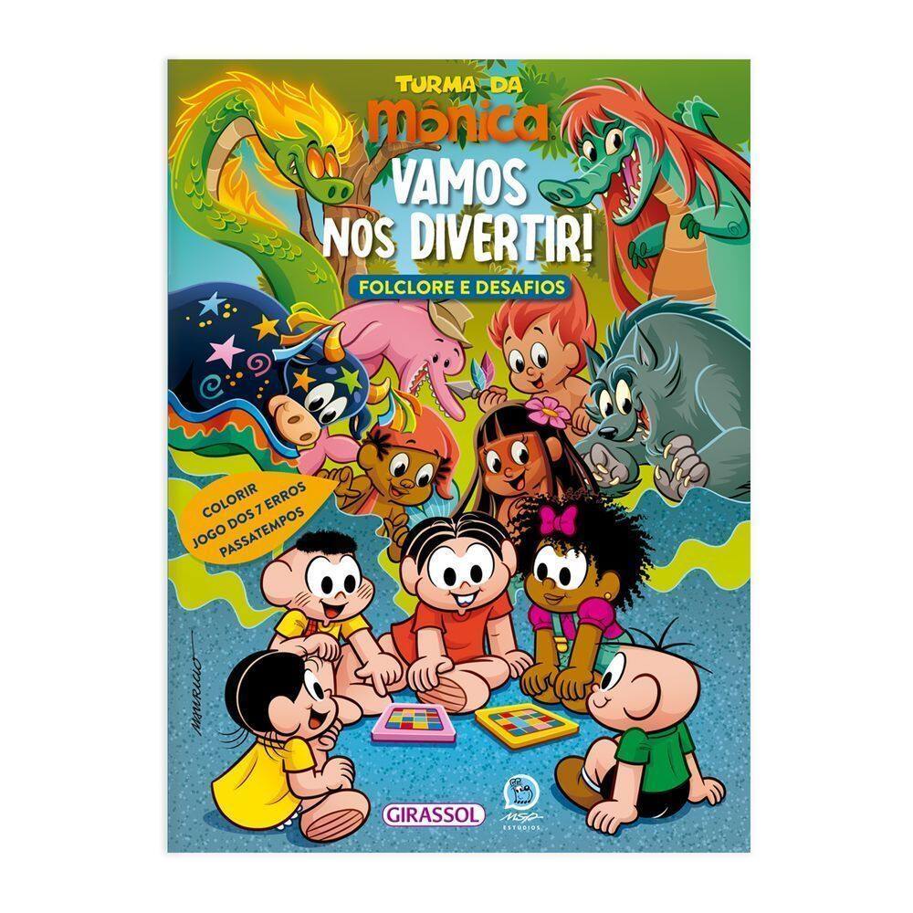 Turma da Mônica - Folclore e Desafios: Vamos Nos Divertir!