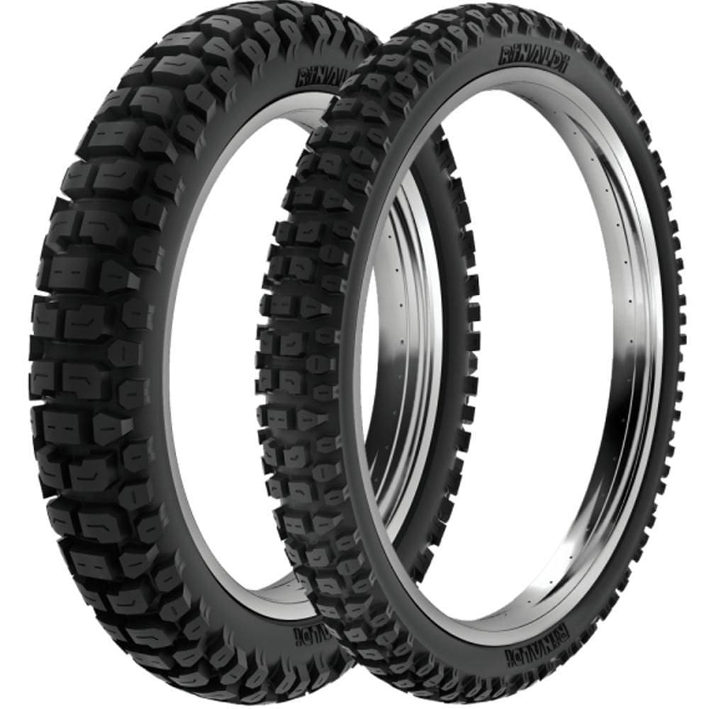 Par Pneu Xtz 125 Xr 200 r 110/80-18 + 80/90-21 Rt36 Rinaldi