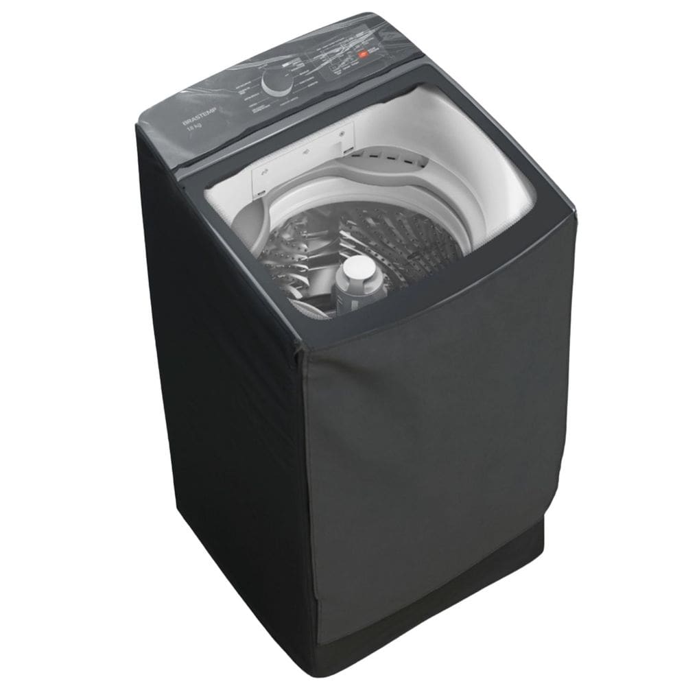 Capa Maquina Lavar Roupas Brastemp 18kg Impermeável Bwf18ab