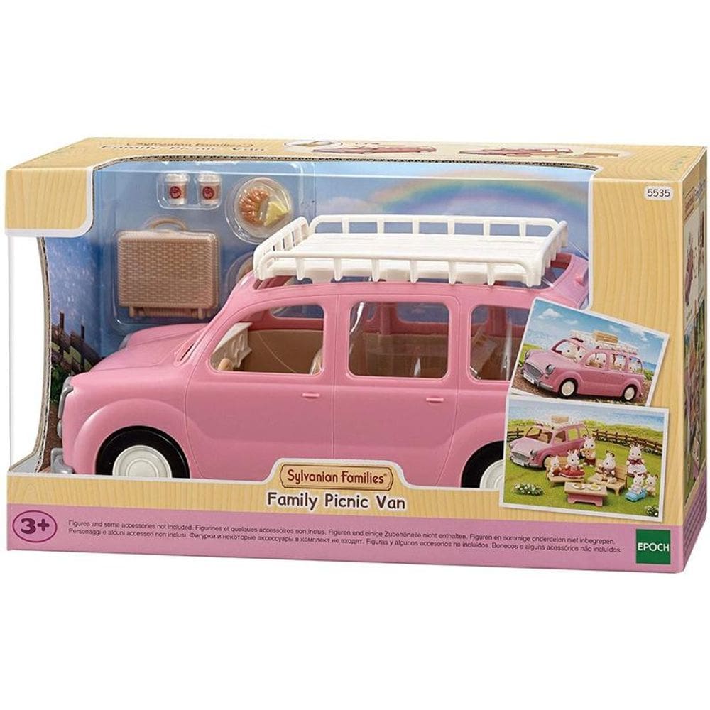 Sylvanian Families - Van Piquenique em Família - Epoch Magia 5535