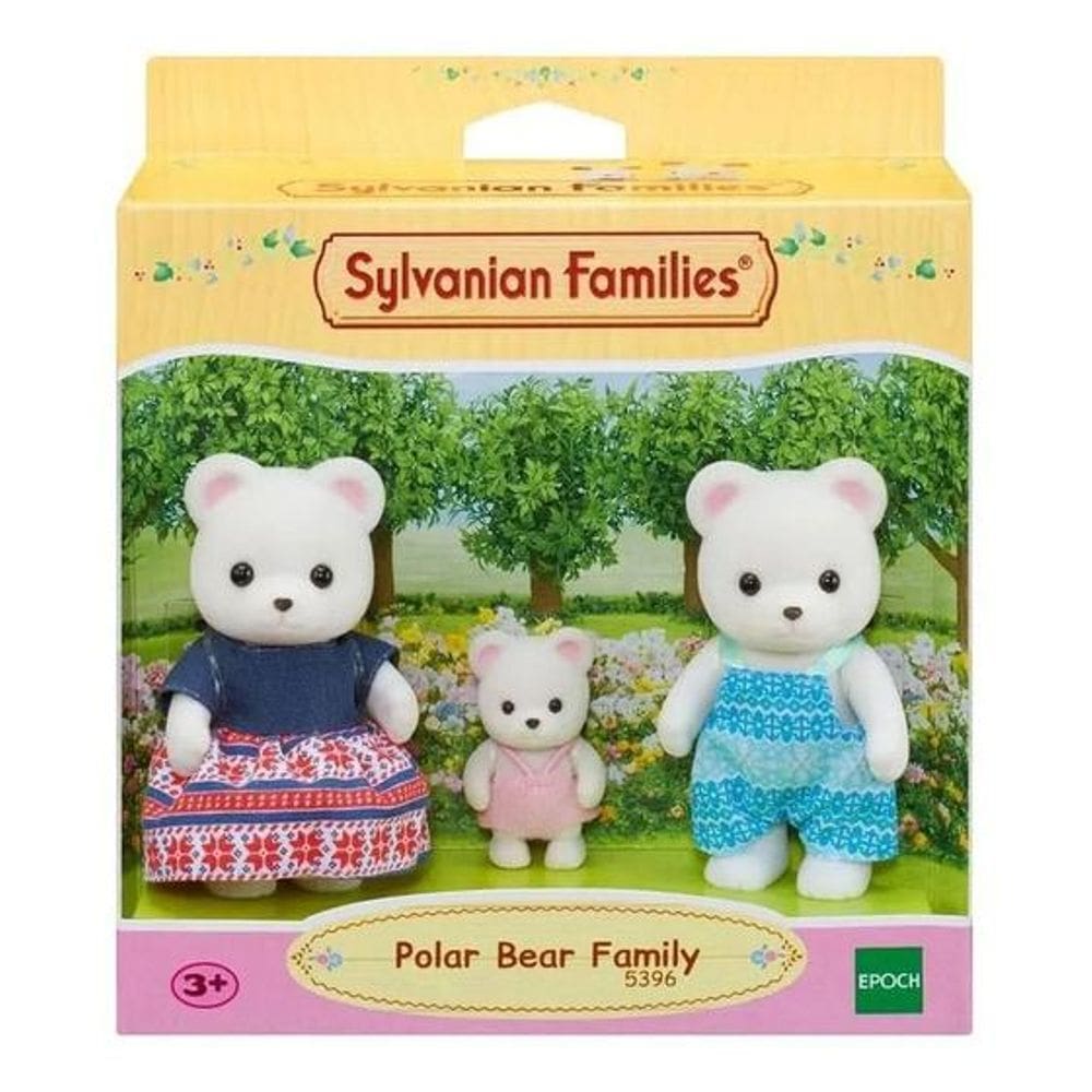Sylvanian Families - Familia dos Ursos Polares - Epoch Magia 5396