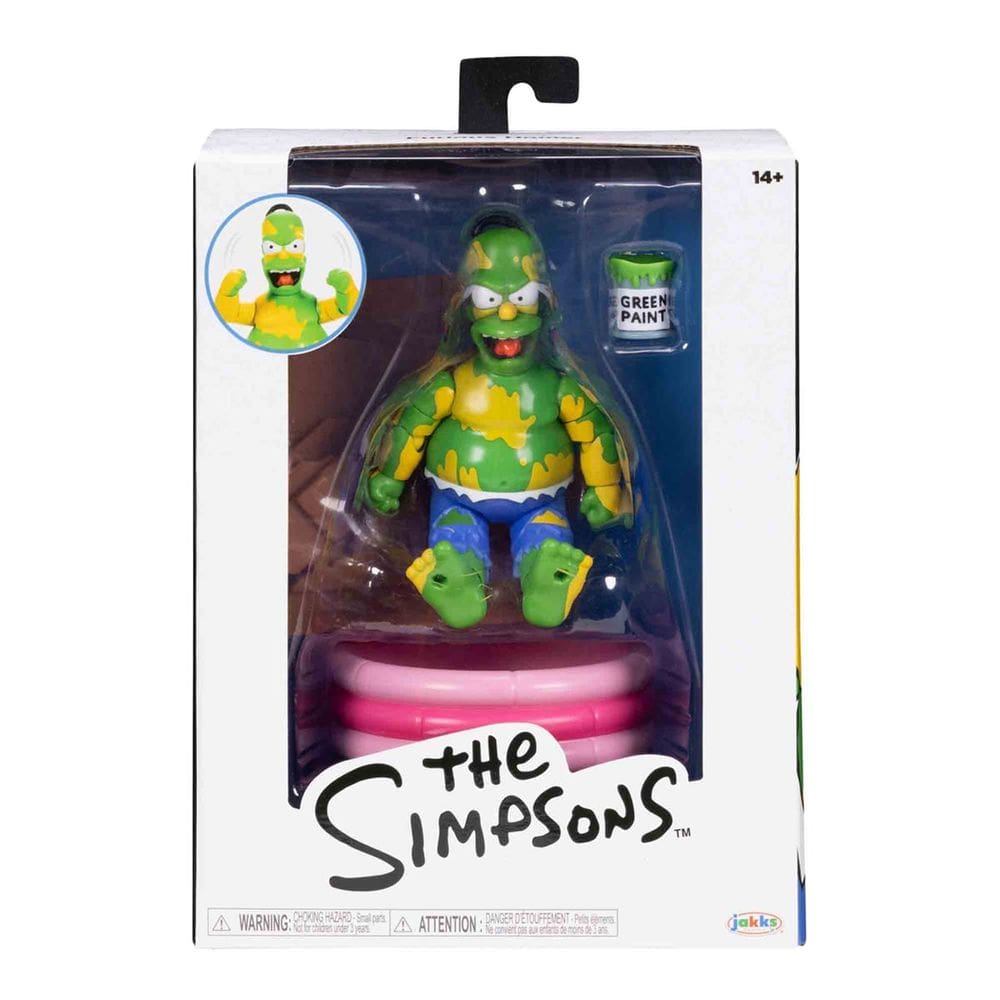 Boneco Articulado Homer Furioso De 12Cm - Os Simpsons