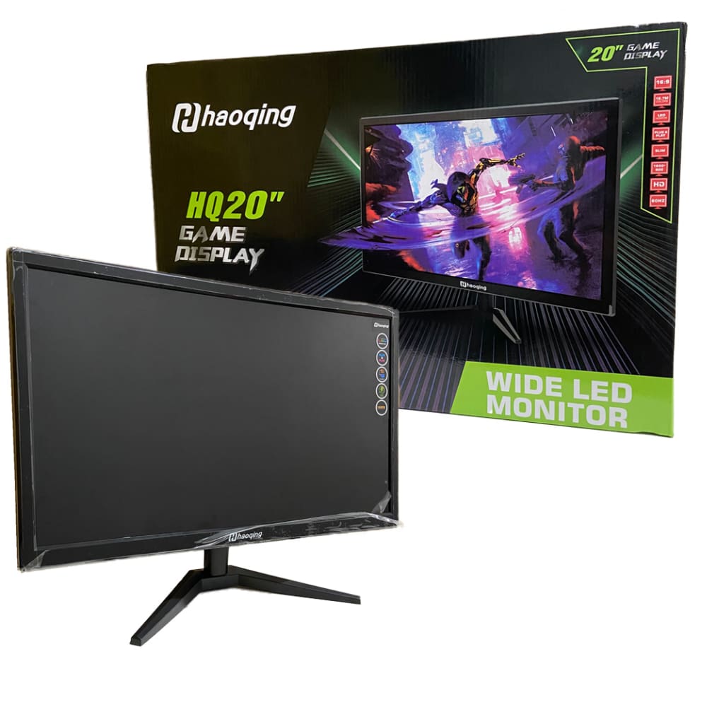 Monitor Led 20” Haoqing Hq20 Hdmi/vga/vesa Preto