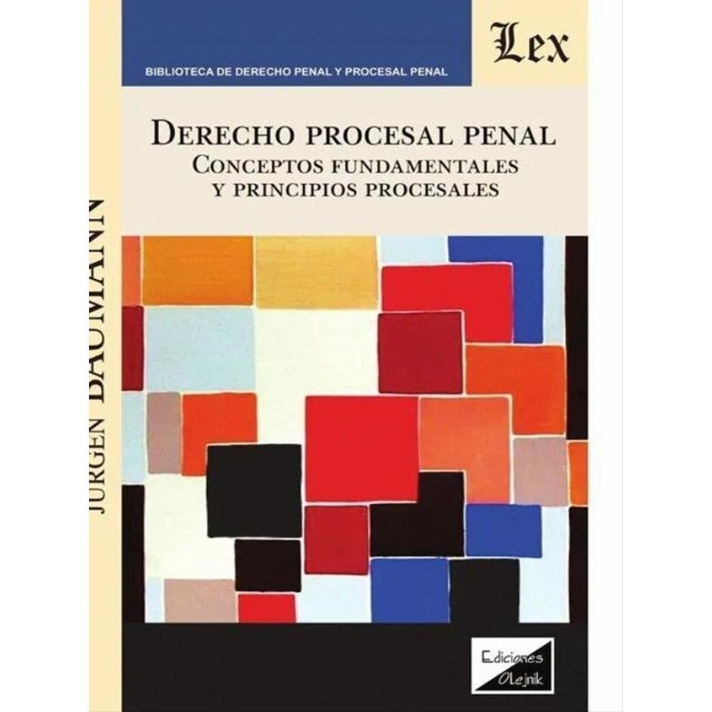 Derecho Procesal Penal