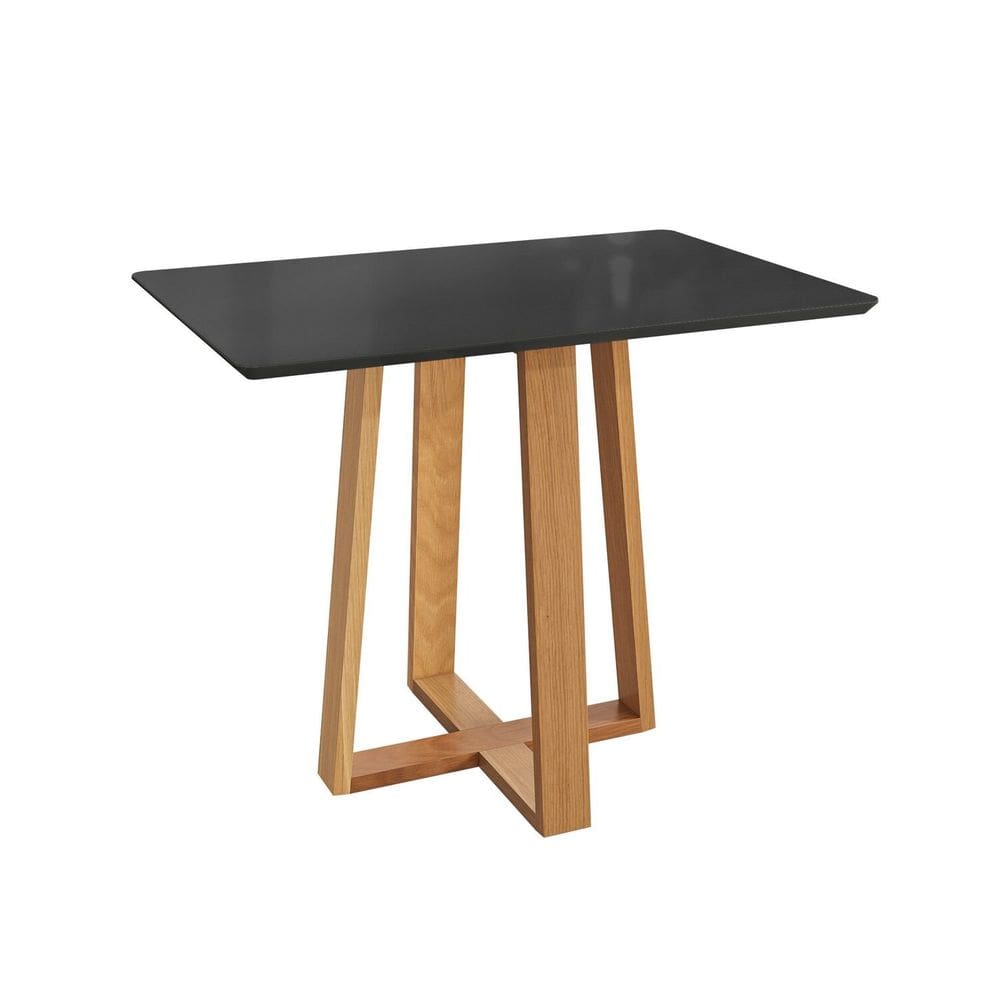 Mesa Mira para Sala de Jantar Premium Preto Fosco