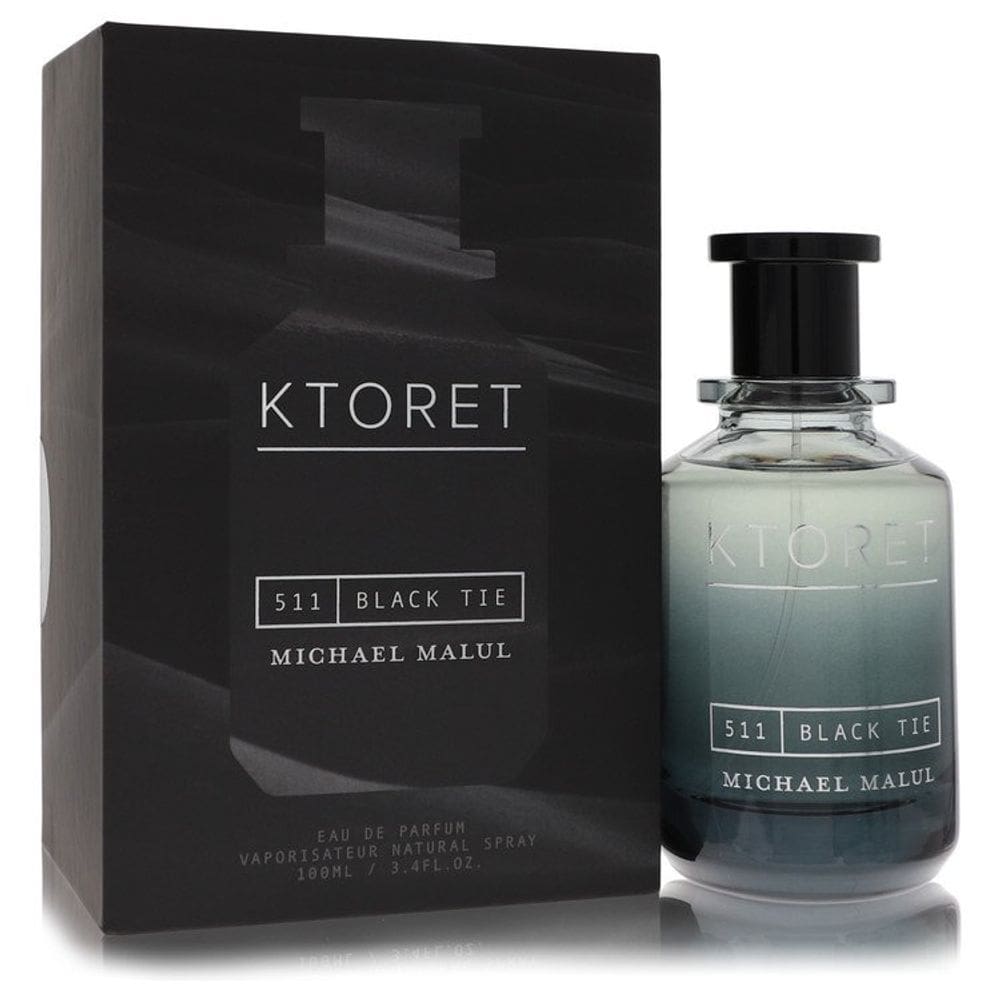 Perfume  Masculina Ktoret 511 Black Tie Michael Malul 100 ML Eau De Parfum
