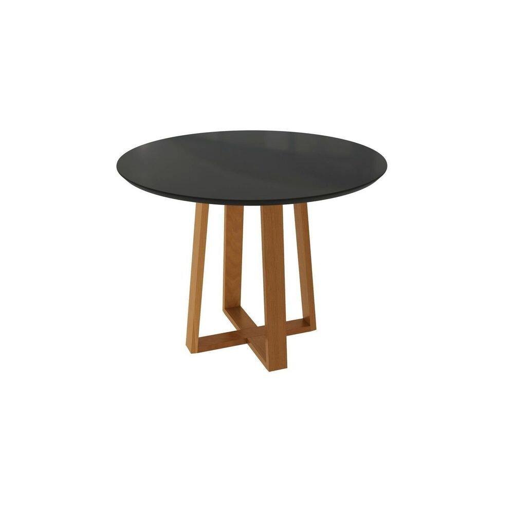 Mesa Mira para Sala de Jantar Premium Preto Fosco
