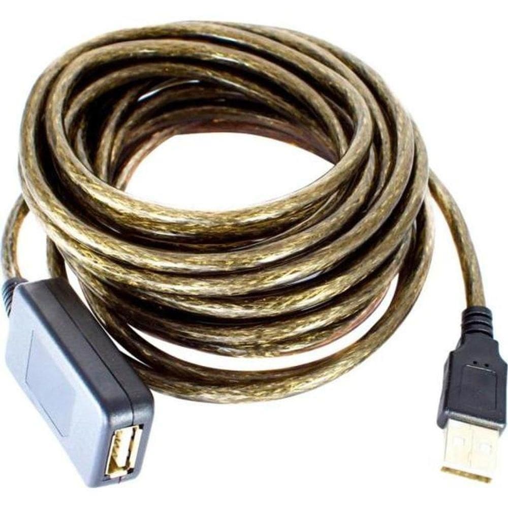 Cabo Extensor Usb 2.0 Macho X Fêmea Com Filtro 10m Storm
