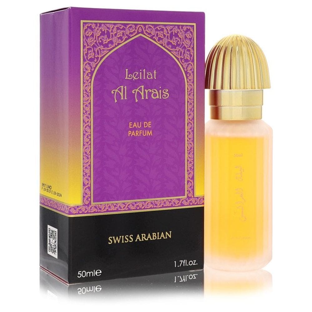Perfume  Masculina Leilat Al Arais Swiss Arabian 50 ML Eau De Parfum