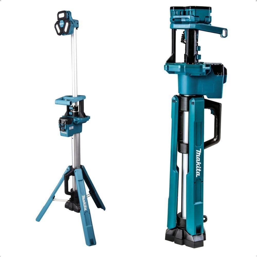 Tripé Refletor Para área De Trabalho Sem Bateria Sem Carregador Dml814 Makita