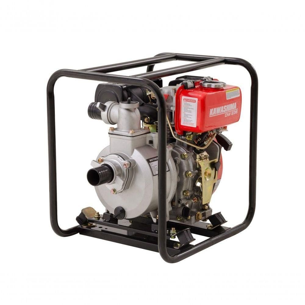 Motobomba Kawashima Dw-236 2`` Diesel 4,2hp 211cc 2,5 Litros