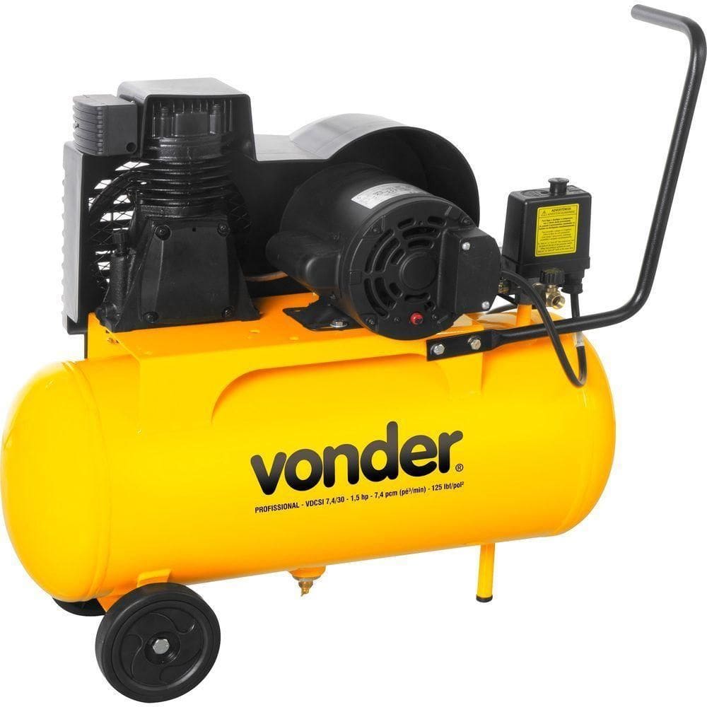 Compressor De Ar Vdcsi 7,4-30 Monofásico Vonder 220V