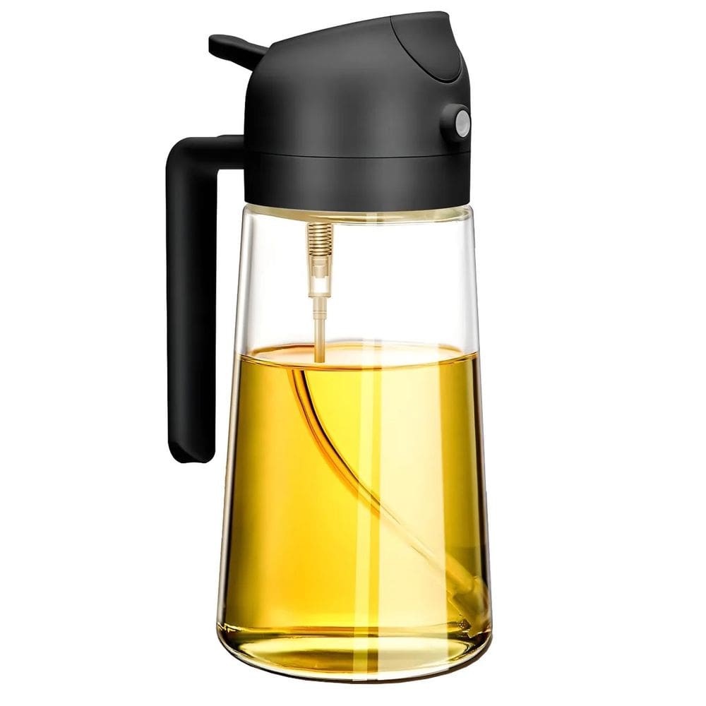 Galheteiro de Vidro Spray Borrifador para Azeite Vinagre 450ml